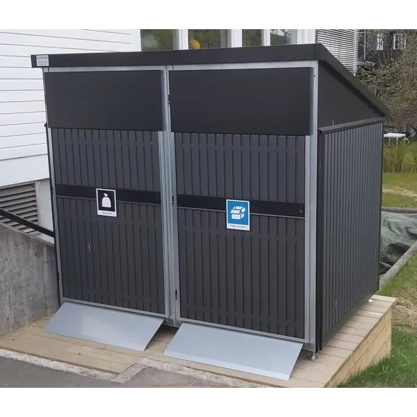 AVFALL BEHOLDESKAP KOMPOSITT 2 x 660L