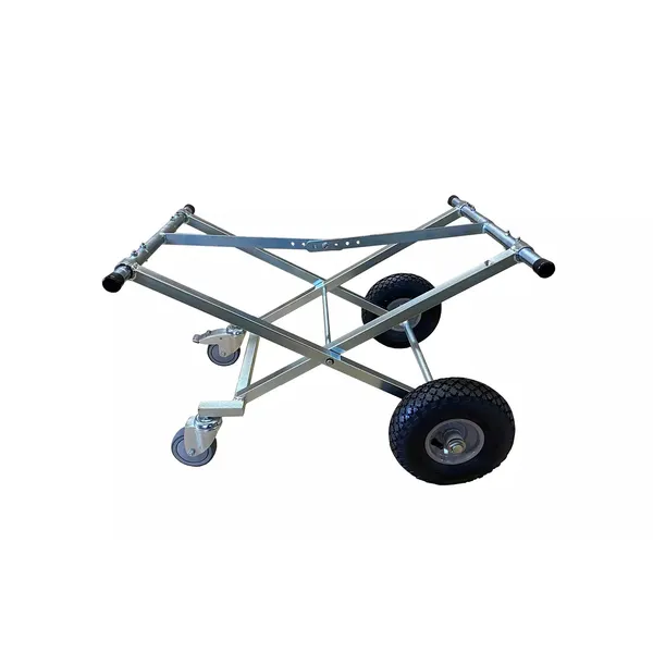 ENMANNSTRALLE, 2 FASTE/2 SVINGBARE HJUL