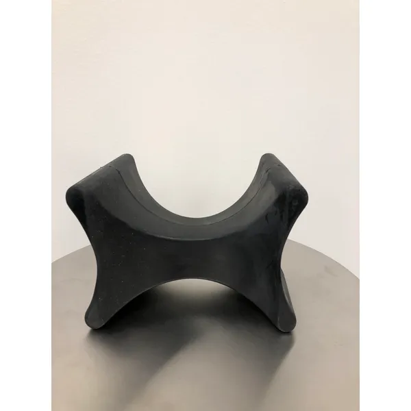 HODESTØTTE, NAKKESTØTTE, SORT