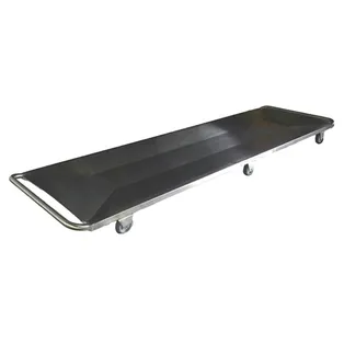 BÅREBRIKKE, 800 MM, RUSTFRITT, M/HJUL