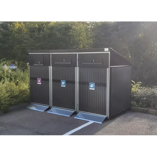 AVFALL BEHOLDESKAP KOMPOSITT 3 x 660L