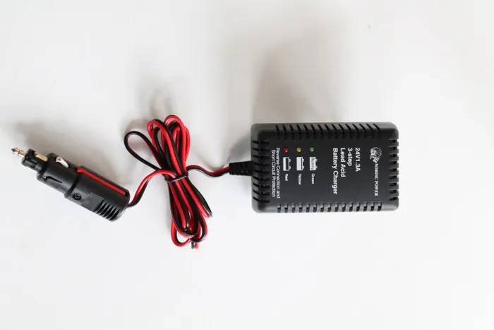 KISTEHÅNDTERINGSVOGN "MINDRE" , BATTERILADER