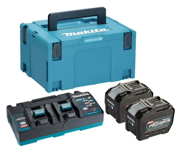 MAKITA, BATTERISETT 40V DOBBELLADER 2x8AH