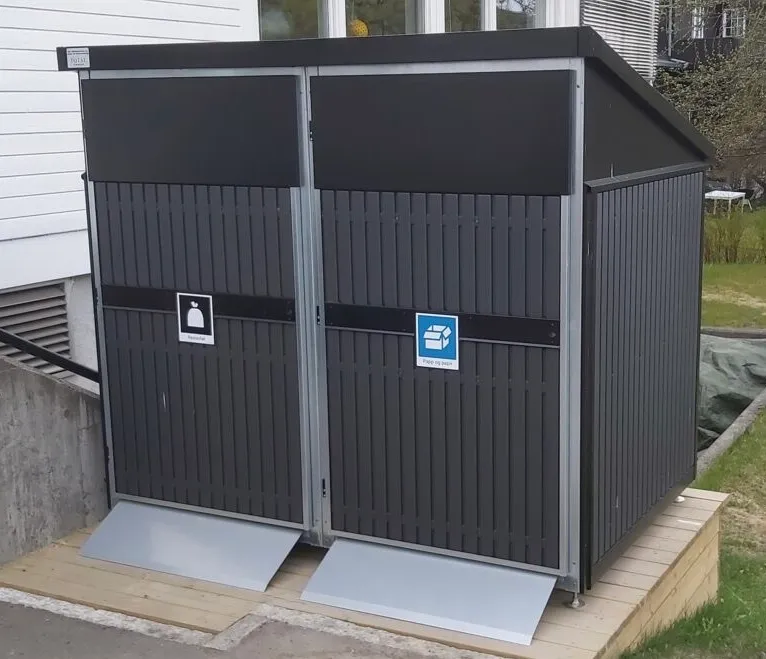 AVFALL BEHOLDESKAP KOMPOSITT 2 x 660L