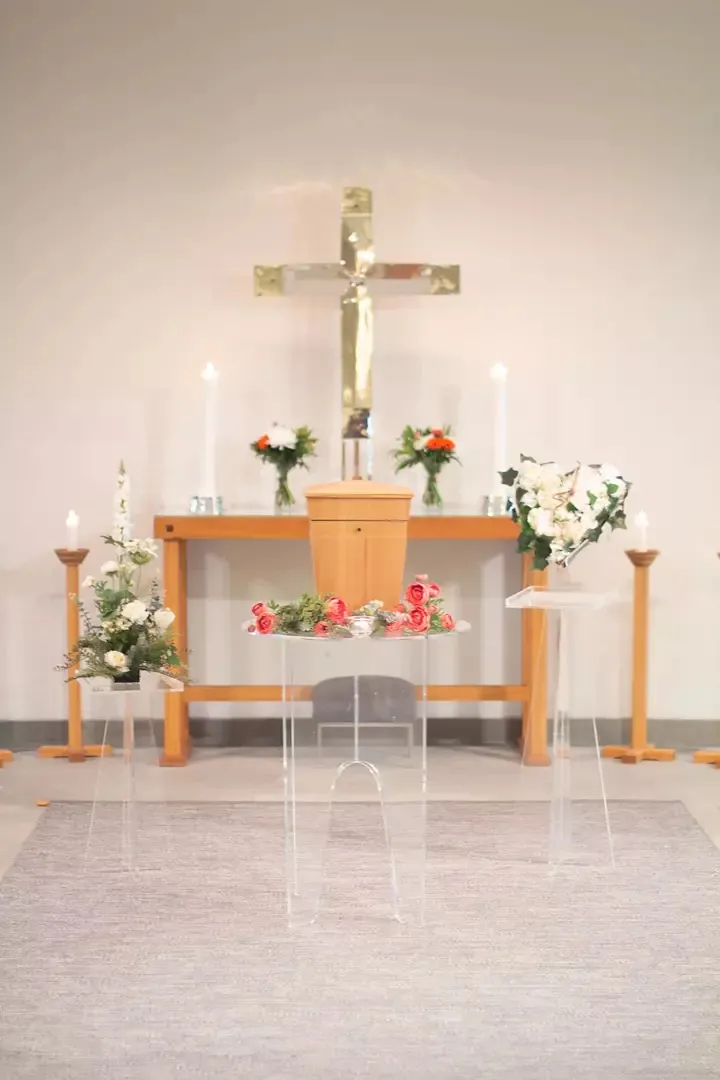 URNEBORD, PLEXI, Ø67 CM, H 85 CM