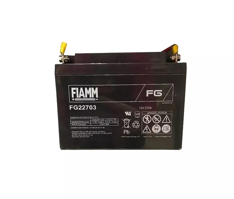 LØFTE- OG INNFØRINGSVOGN, BATTERI