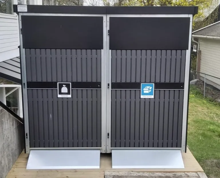 AVFALL BEHOLDESKAP KOMPOSITT 2 x 660L