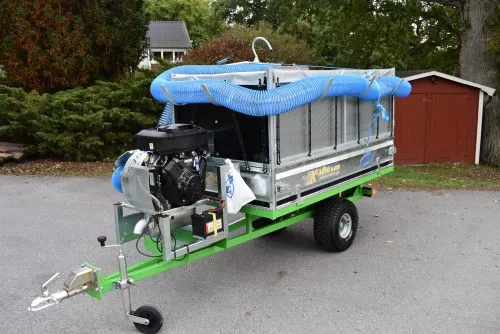 K-VAGNEN TILHENGER 1600 T3 M/ KULEHANSKE + 23HK LØVSUG