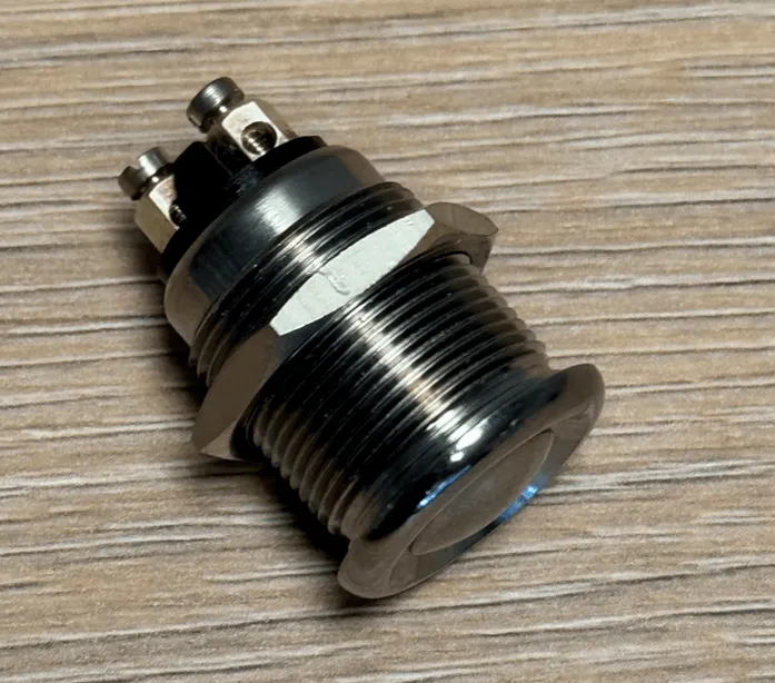 SENKEAPPARAT, TRYKK-KNAPP OPP/NED