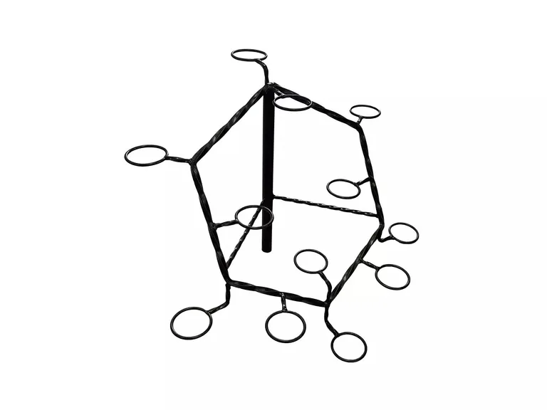 GRAVVASE/LYS STATIV 12X12