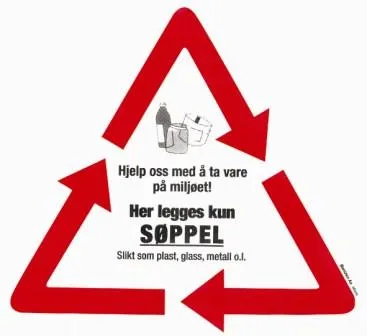 EMBLEM,  IKKE KOMPOSTERBART