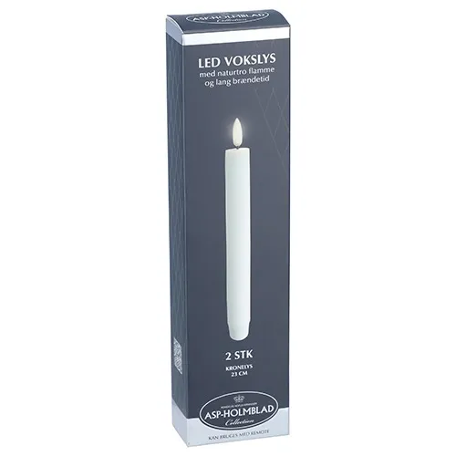 KRONLYS, LED, 23x230MM (2PK)