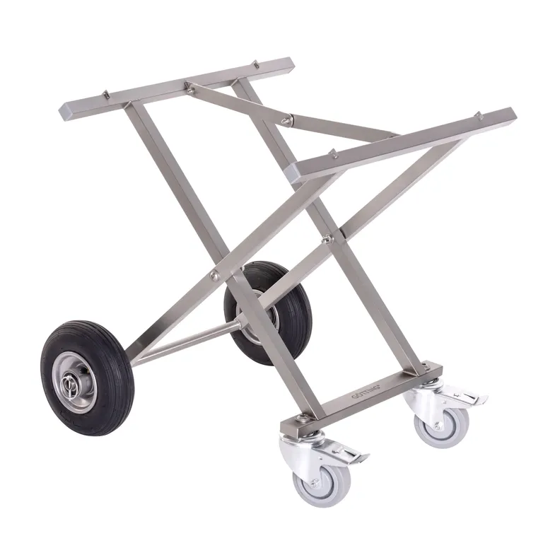 ENMANNSTRALLE STÅL M/SVINGBARE HJUL SR33