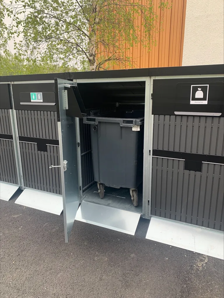 AVFALL BEHOLDESKAP KOMPOSITT 2 x 660L