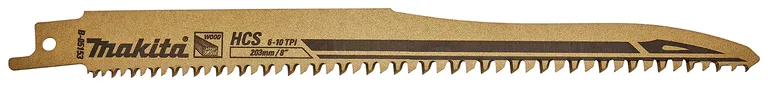MAKITA, BAJONETTSAGBLAD 203 x 1,0 MM (5 PK)