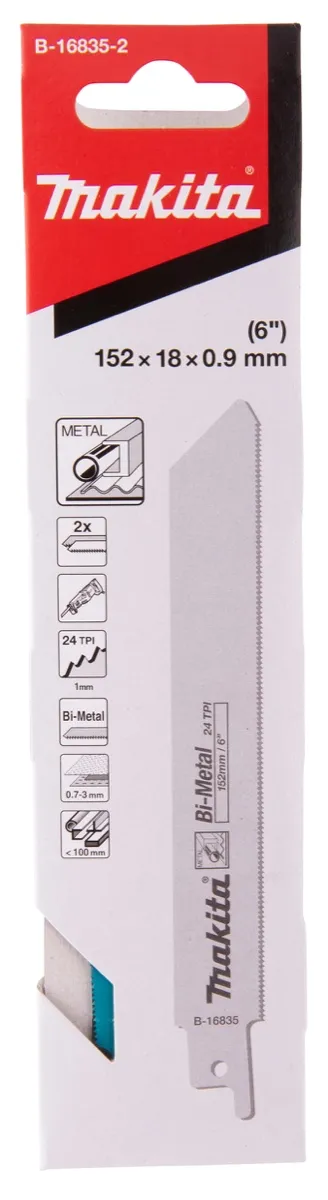 MAKITA, BAJONETTSAGBLAD 152 x 0,9 MM (2 PK)