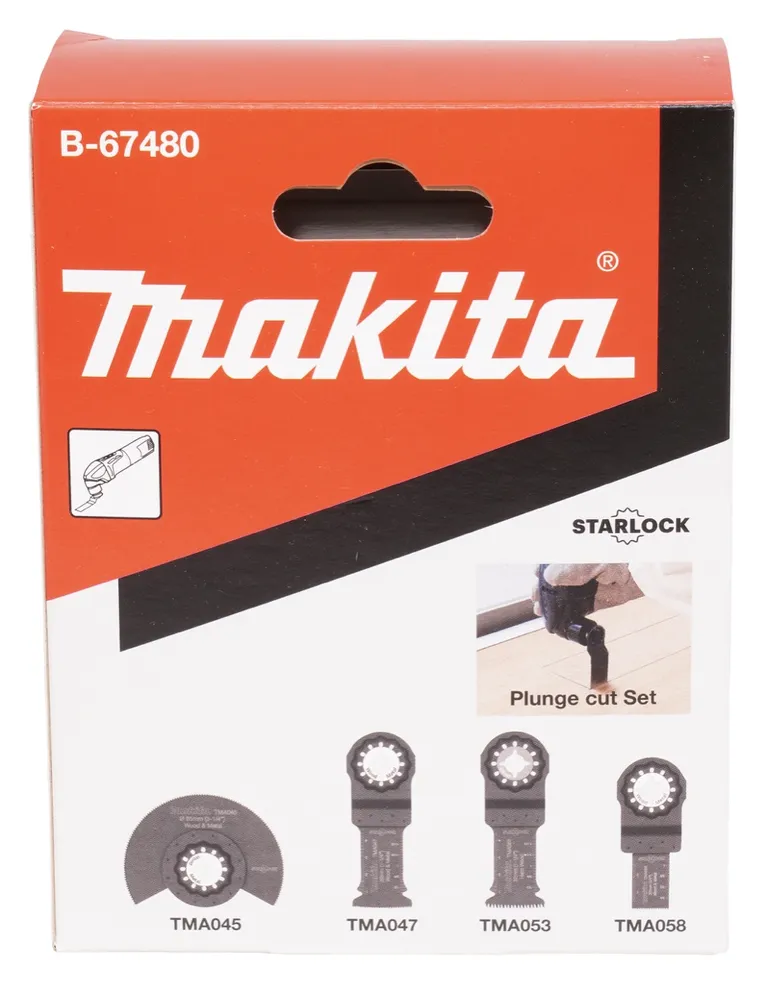 MAKITA, SAGBLAD MULTIKUTTER (4 PK)