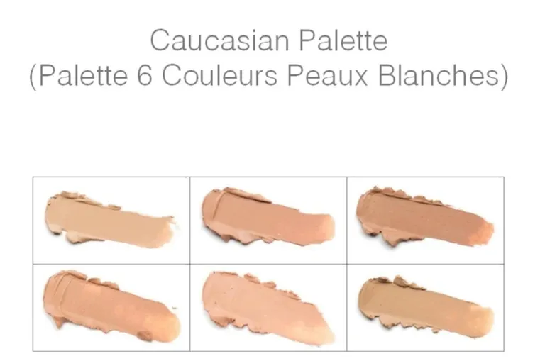 CAUCASIEN PALETTE 6 FARGER