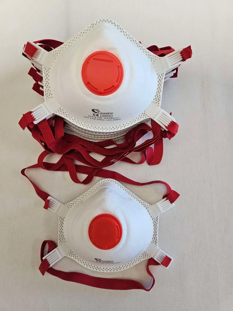 MASKE  FFP3 TIL LUFTBÅREN SMITTE M/VENTIL