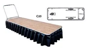 KATAFALK C:03 M/VELOUR OG FRYN