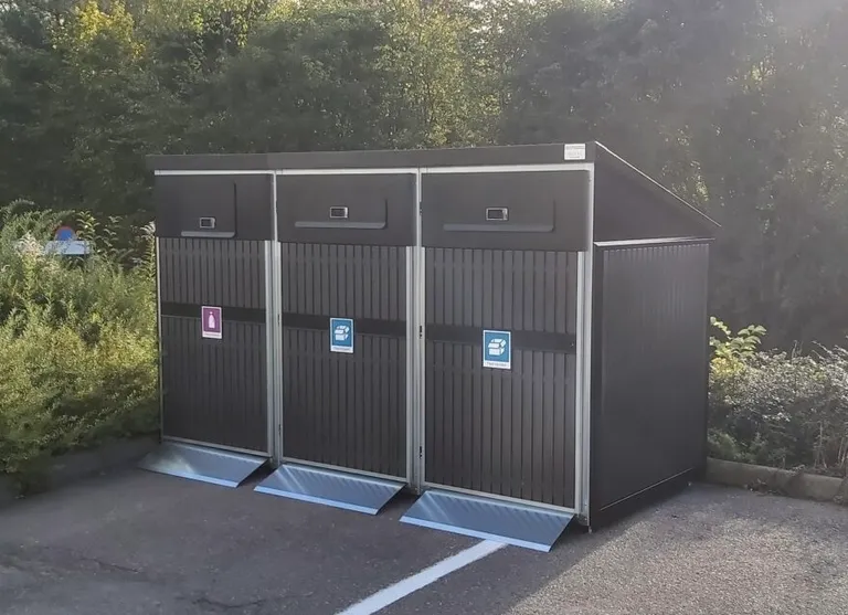 AVFALL BEHOLDESKAP KOMPOSITT 3 x 660L