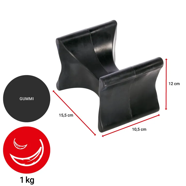 HODESTØTTE, NAKKESTØTTE, SORT