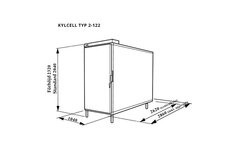 KJØLECELLE 2-122H
